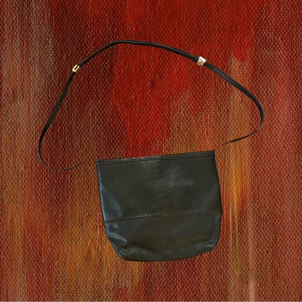 FRENCH CONNECTION Snake Skin Adjustable Crossbody